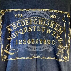 Reverend Zombie's House Of Voodoo Ouija Board Voodoo Shop Halloween Size S